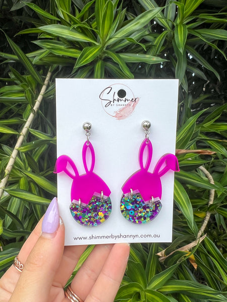 Bunny Egg - Dangles