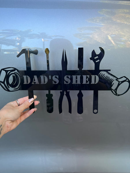 Dad's Shed Sign - Large