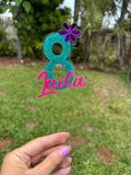 Name & Age - Cake Topper