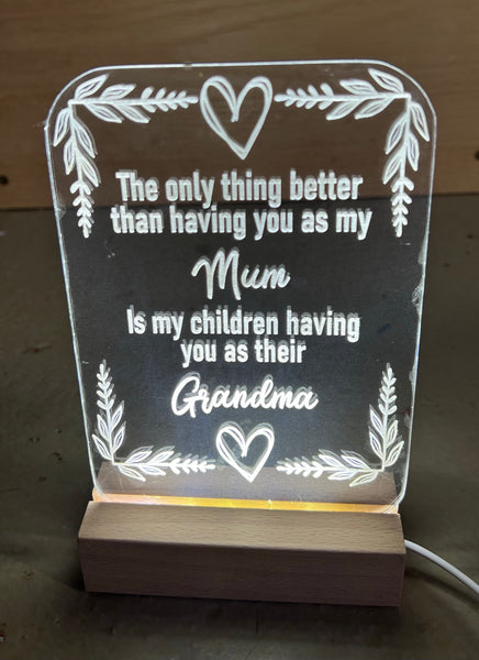 Light Stand - Grandma