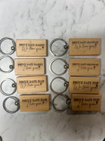 Wooden Keyring