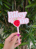 Strawberry One - Cake Topper
