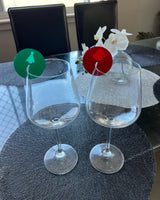Glass Toppers - Set of 6