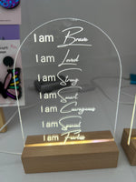 Affirmation Light Stand